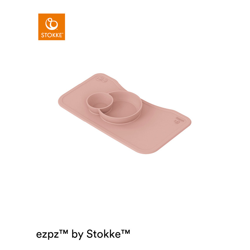 Set de table Ezpz™ pour chaise haute Steps™ - Rose 