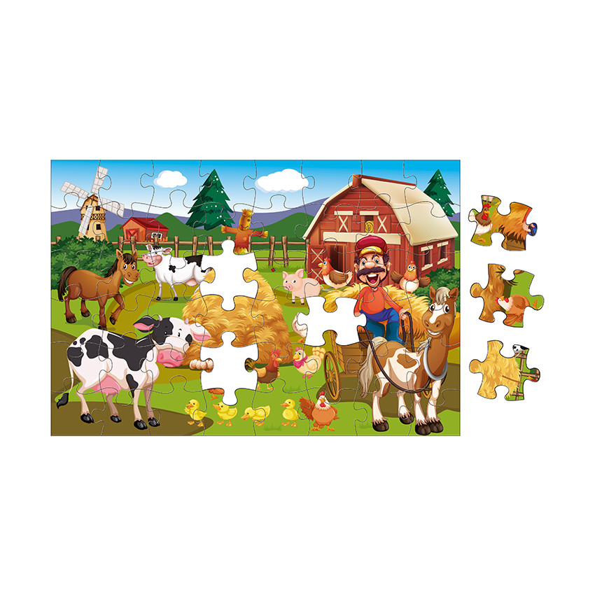 Puzzle de sol XL 48 pièces (modèle aléatoire) 