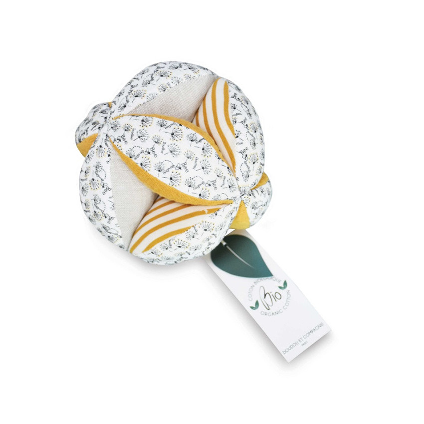 Balle de préhension avec Hochet - Pollen l'Abeille 