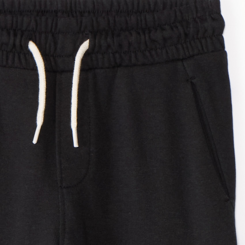 Jogging molleton uni à poche cargo pour garçon 