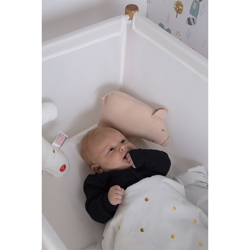Couverture enfant Jersey gold dots - 80 x 100 cm 