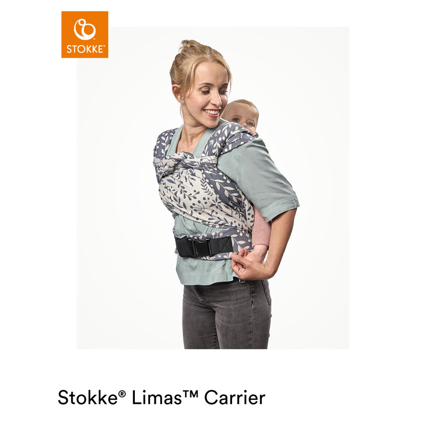 Porte-bébé Limas Carrier Plus - Grey Tweet 