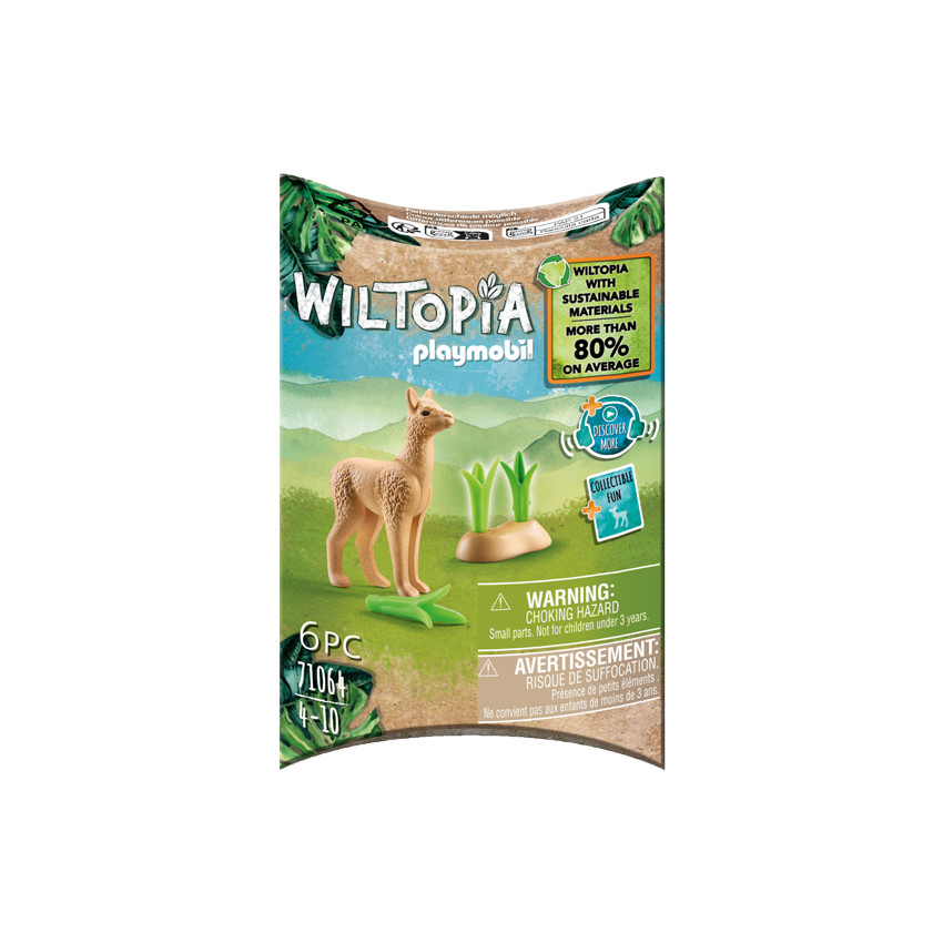 Figurine bébé alpaga - Wiltopia Main Figurine bébé alpaga - Wiltopia