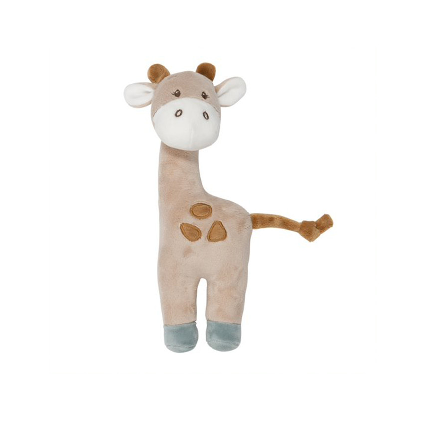 Hochet girafe 23x9 cm Luna & Axel - Vert/Beige 