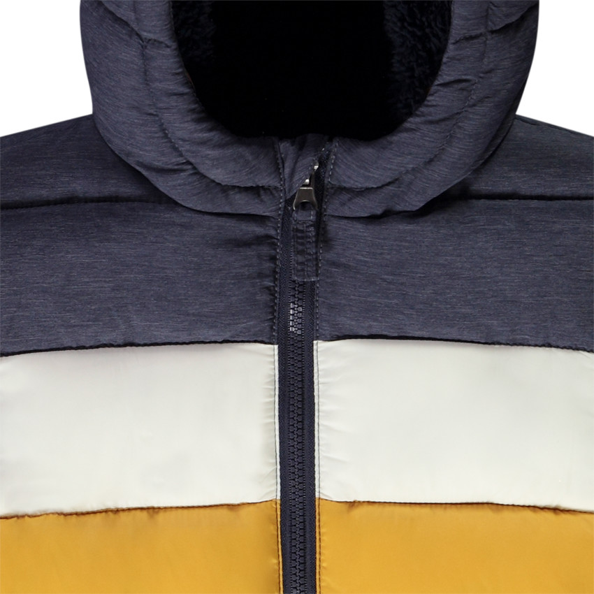 Doudoune effet color block doublée sherpa pour bébé garçon 