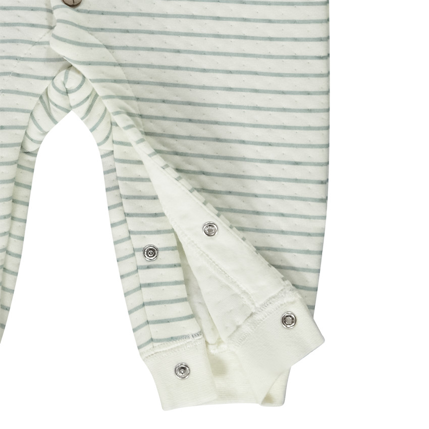 Combinaison en jersey à rayures pour bébé garçon 