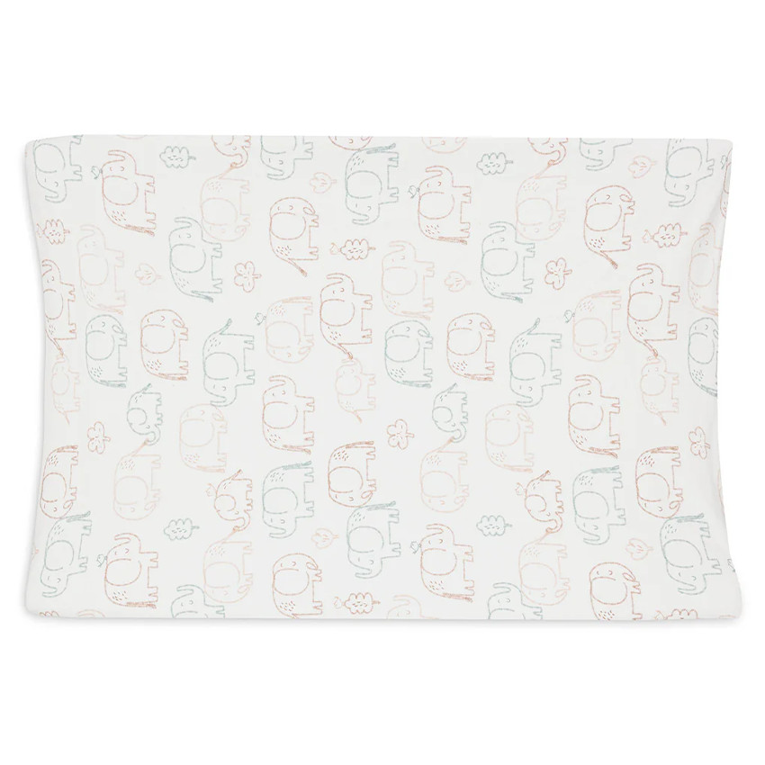 Housse matelas à langer jersey - Elephant Tales - 50x70 cm 