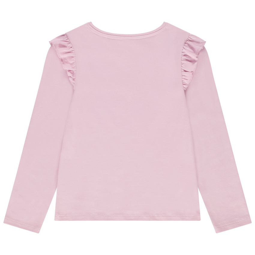 T-shirt manches longues print Minnie Disney pour fille 