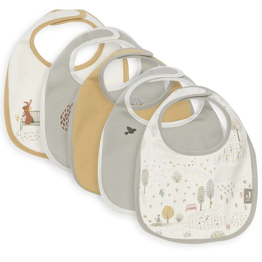 Bavoir imperméable - Tiny Park - 5 Pcs