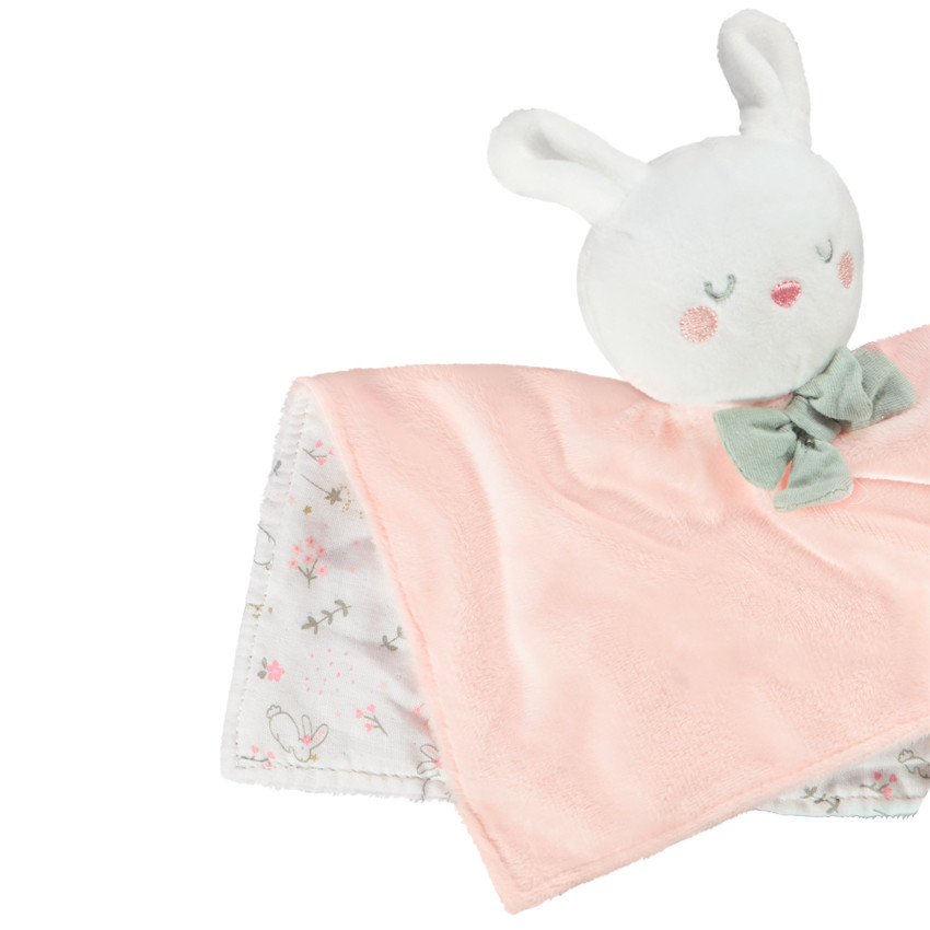 Doudou Lapin pour bébé fille 