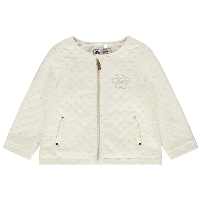 Veste en molleton fantaisie pour bébé fille
