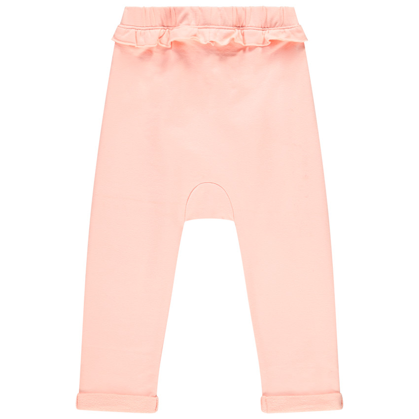 Pantalon de jogging en molleton volanté pour bébé fille 