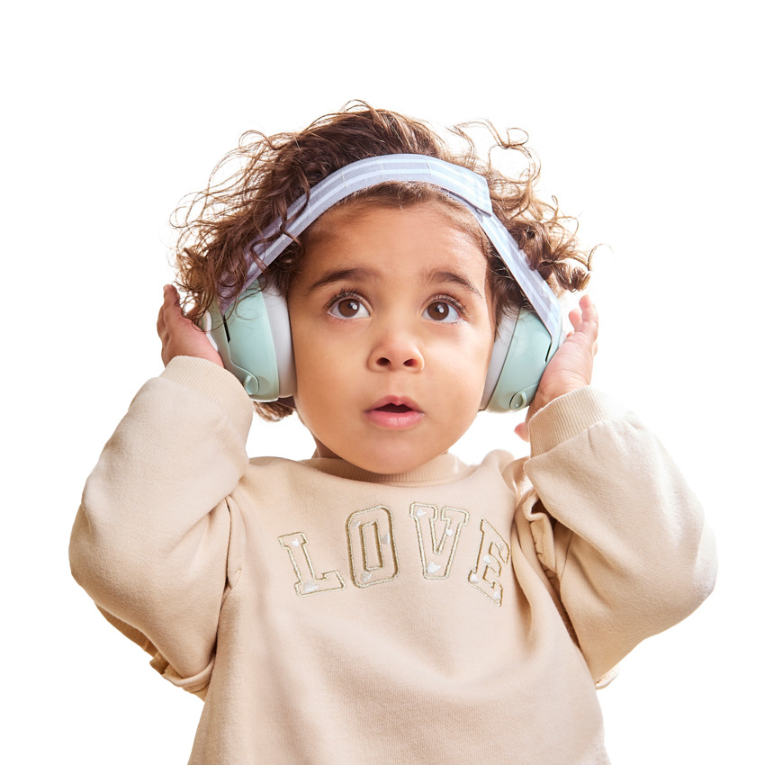 Casque anti-bruit pour bébé vert - Vert (Prémaman) - Image 3