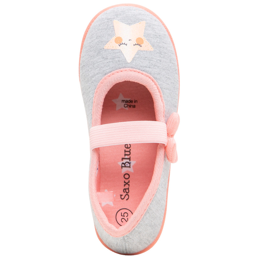 Chausson babies en jersey print étoiles et bride élastiquée 