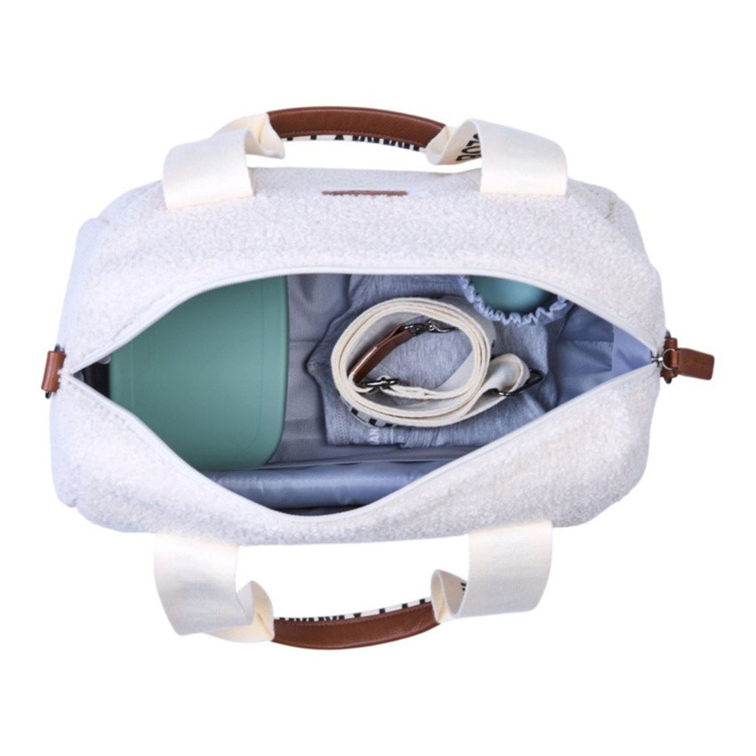 Sac à langer Mommy Club Signature Teddy Off-White 