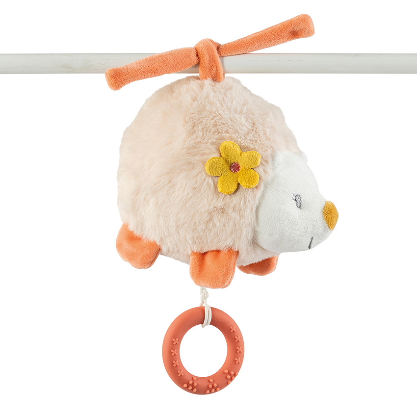 Mini peluche d'activité musical hérisson Mila Lana et Zoé  