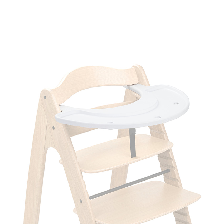 Plateau de jeu Play Tray pour chaise haute Alpha+ blanc 