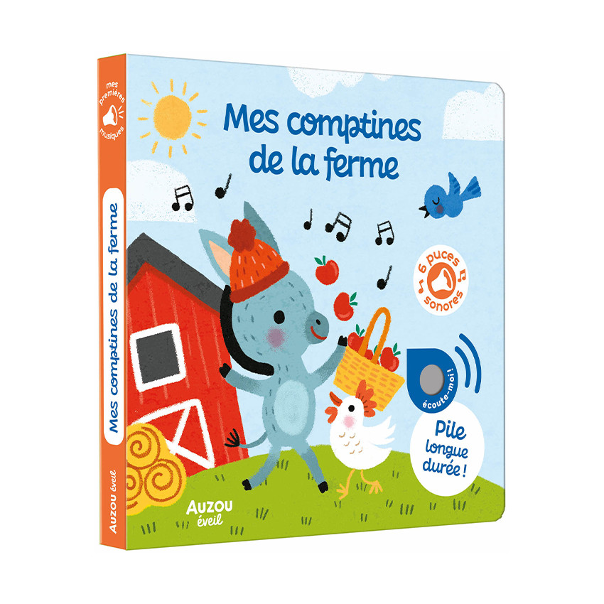 Livre sonore "Mes comptines de la ferme" 