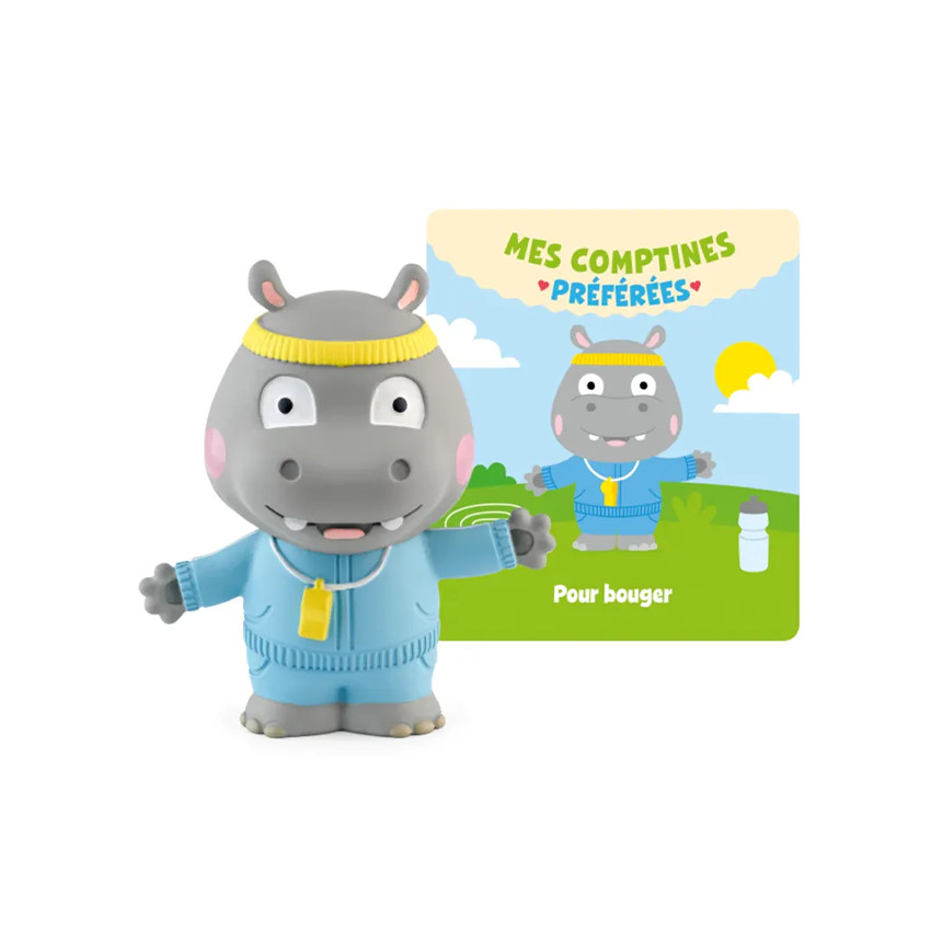 tonies - Figurine audio Tonies Mes comptines préférées pour bouger - Gris