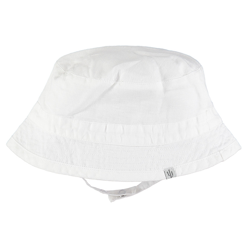 Bob blanc uni en coton  
