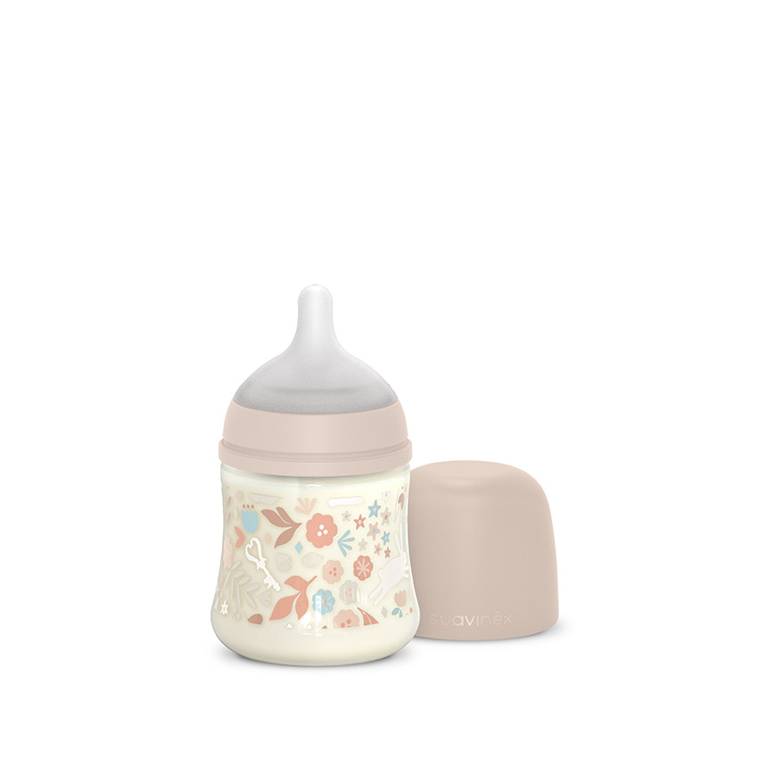 Biberon avec tétine symétrique SX Pro S 150ml Wonderland rose 