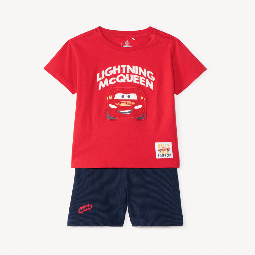 Ensemble 2 pièces t-shirt + short Flash McQueen Disney-Pixar pour bébé garçon 
