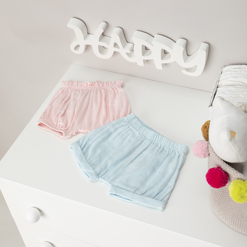 Bloomer en coton bio uni 