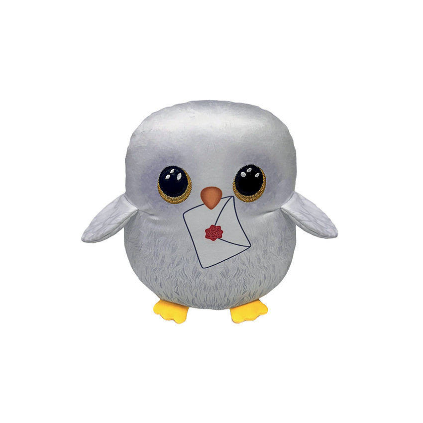 Petite peluche Harry Squish Small Hedwig blanc