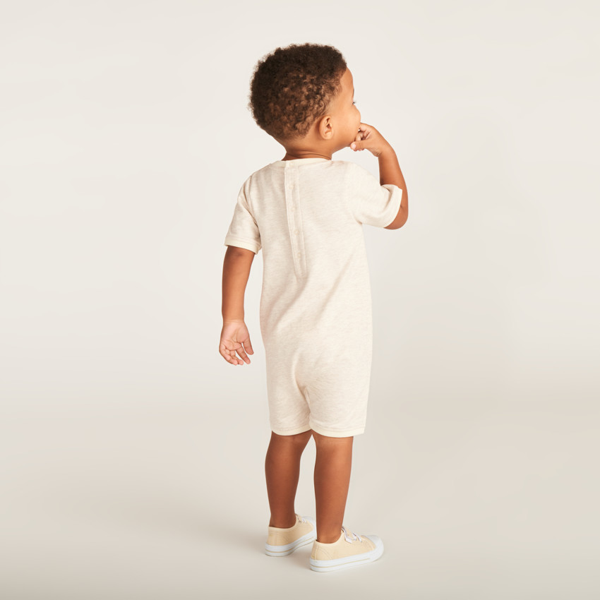 Combinaison courte print Lion pour bébé garçon 