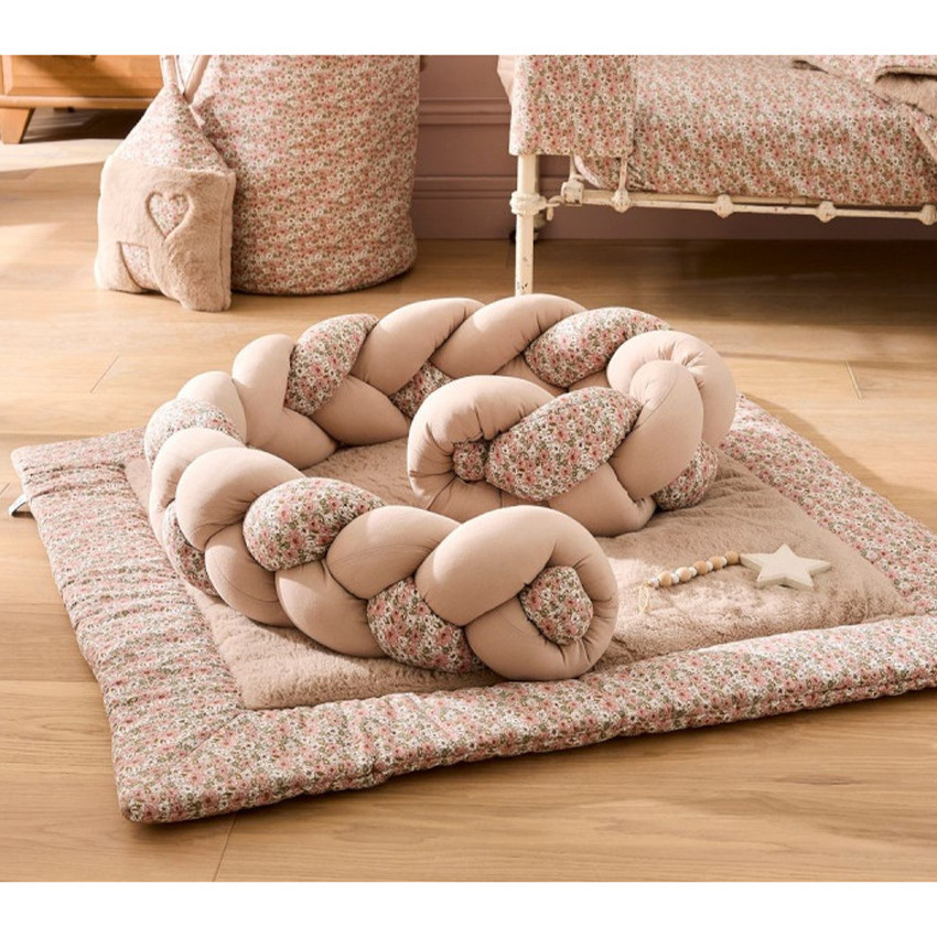 Coussin forme maison Afternoon tea - Liberty/galet 
