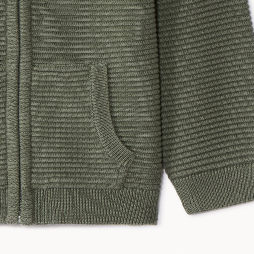 Gilet en tricot fantaisie et poches pour bébé garçon 