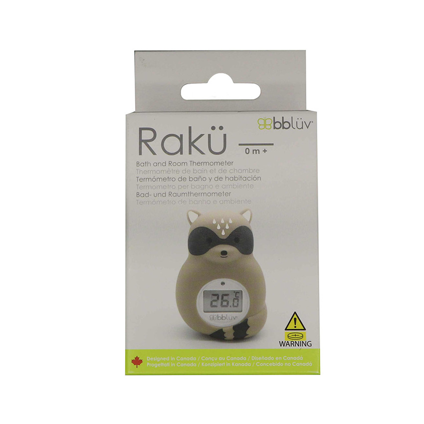 Rakü Thermomètre de bain numérique 3 en 1 °C/°F 