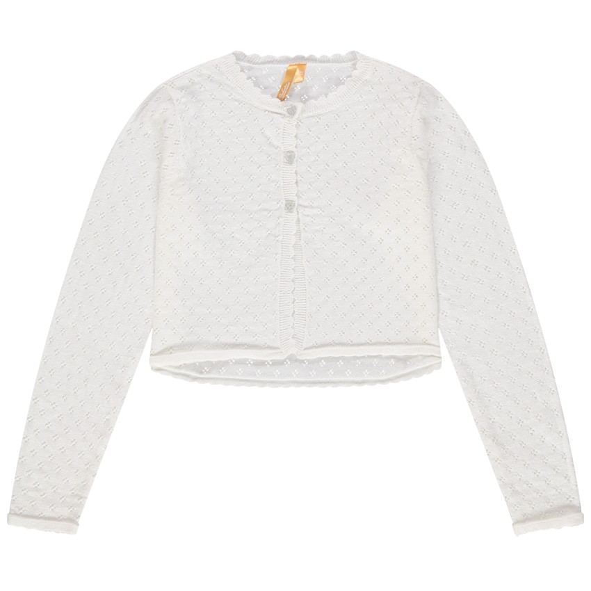 Gilet en maille ajourée  