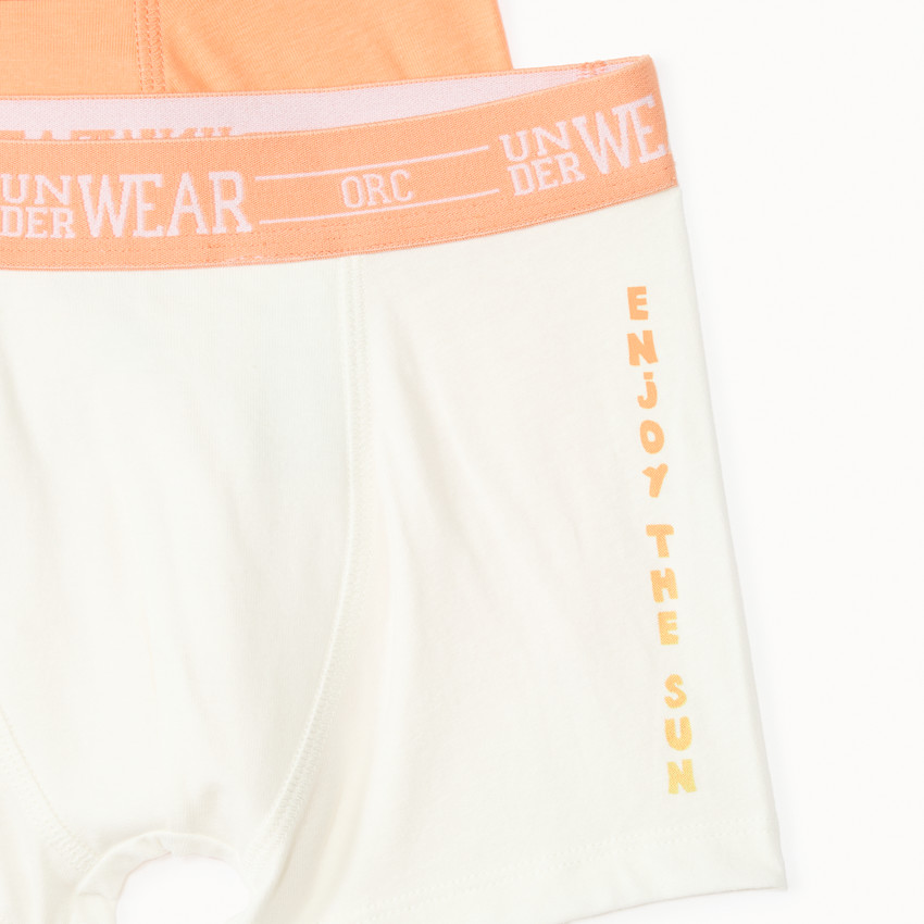 Lot de 7 boxers en jersey motif été pour garçon  