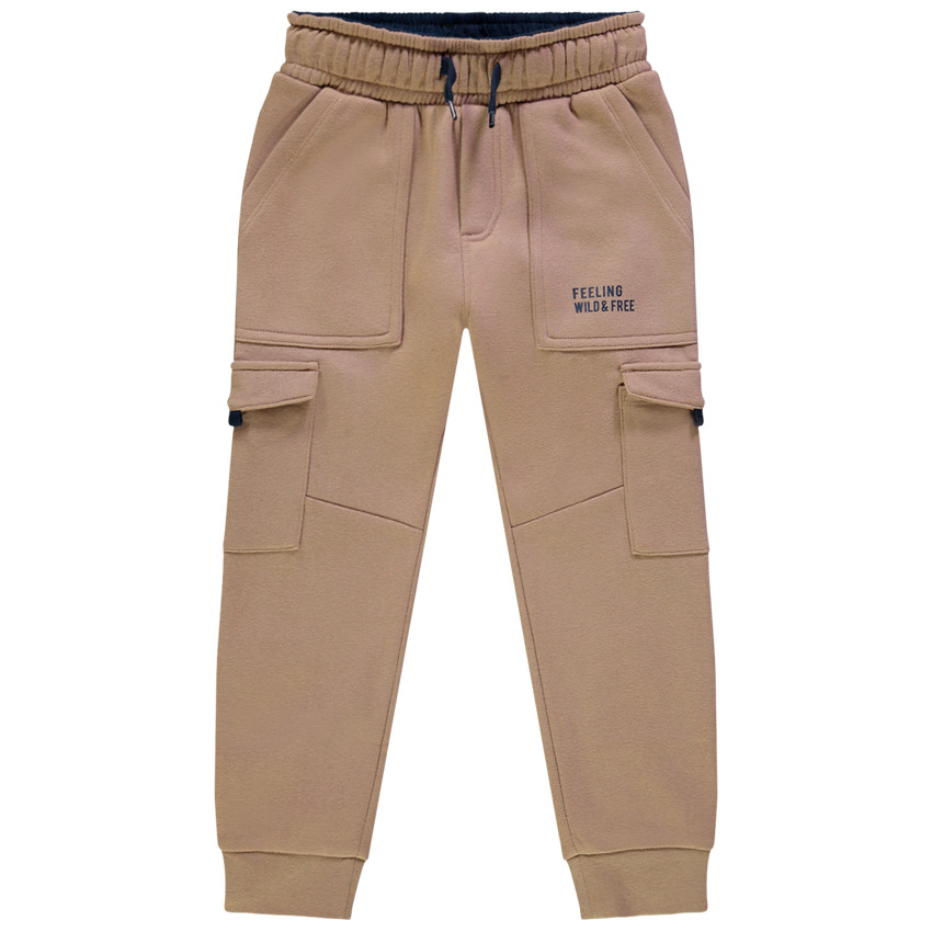 Pantalon de jogging en molleton à poches pour enfant garçon 