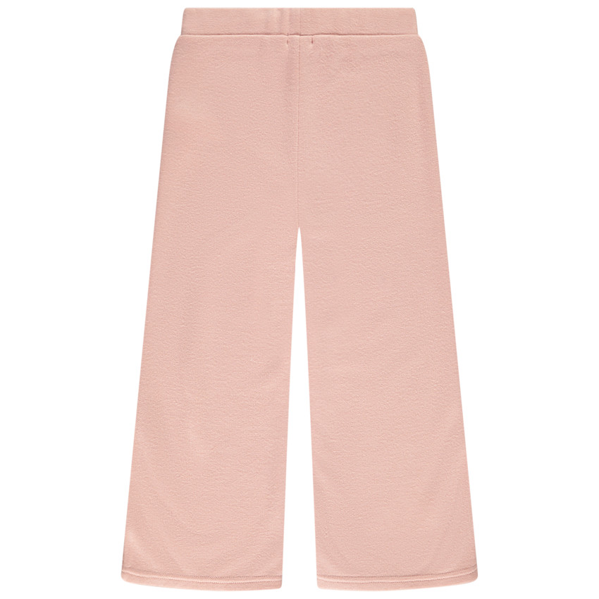 Pantalon de jogging large en maille pour fille 