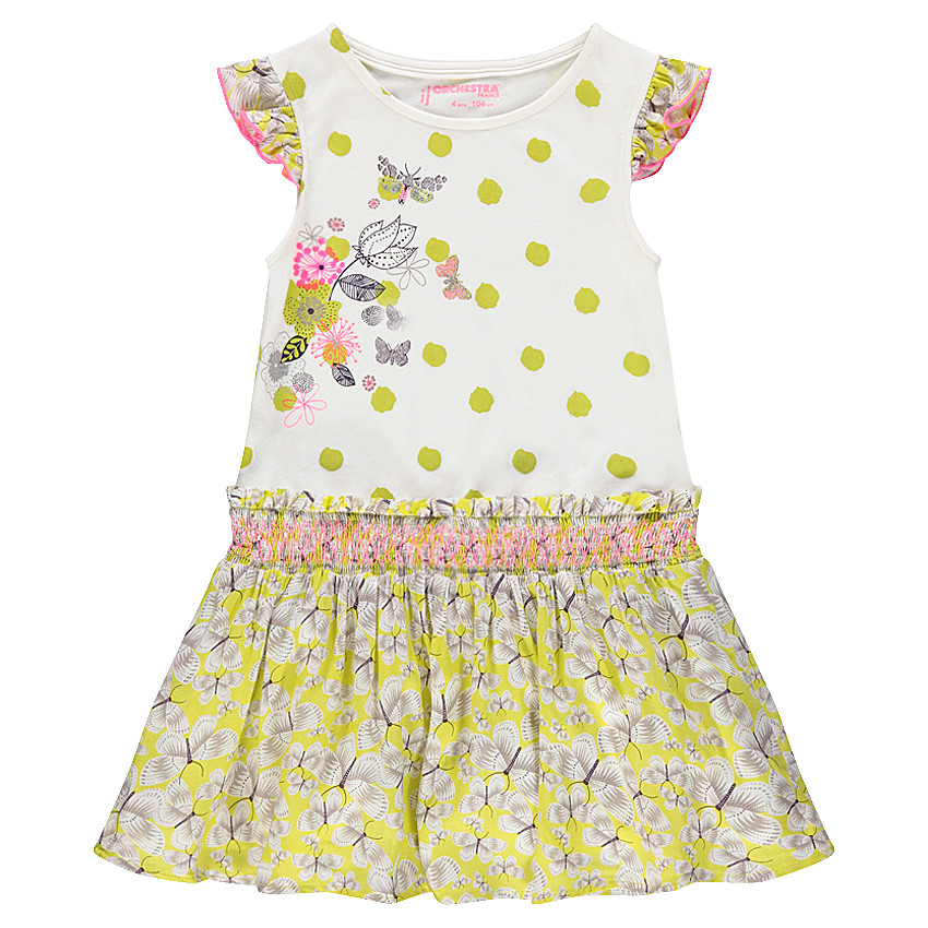 Robe effet 2 en 1 mix and match 