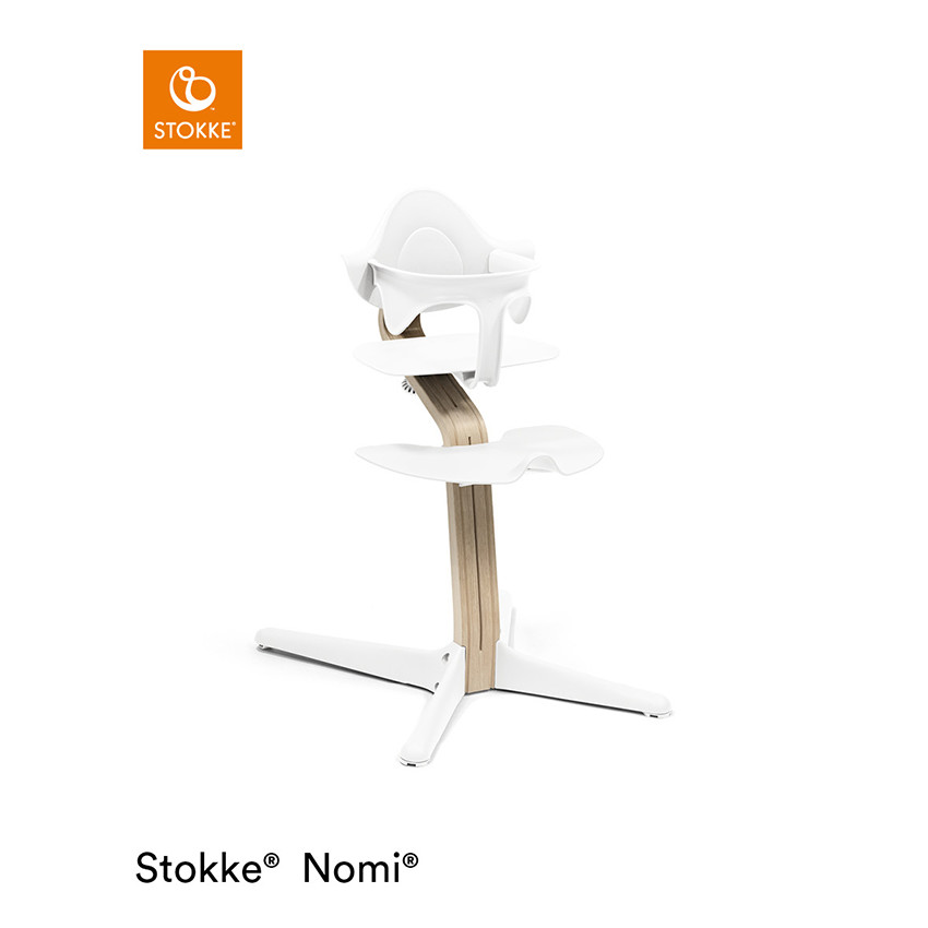 Baby Set pour chaise haute Nomi blanc 