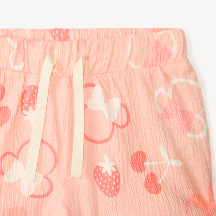 Ensemble 2 pièces courtes Minnie Disney pour bébé fille 