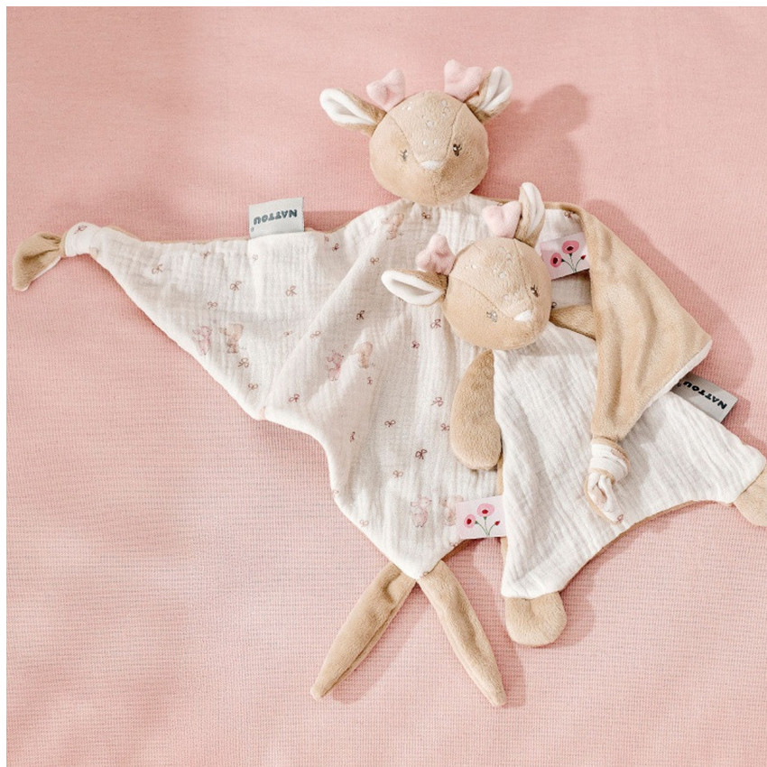 Doudou biche mini - Fanfan - 25x20 cm 