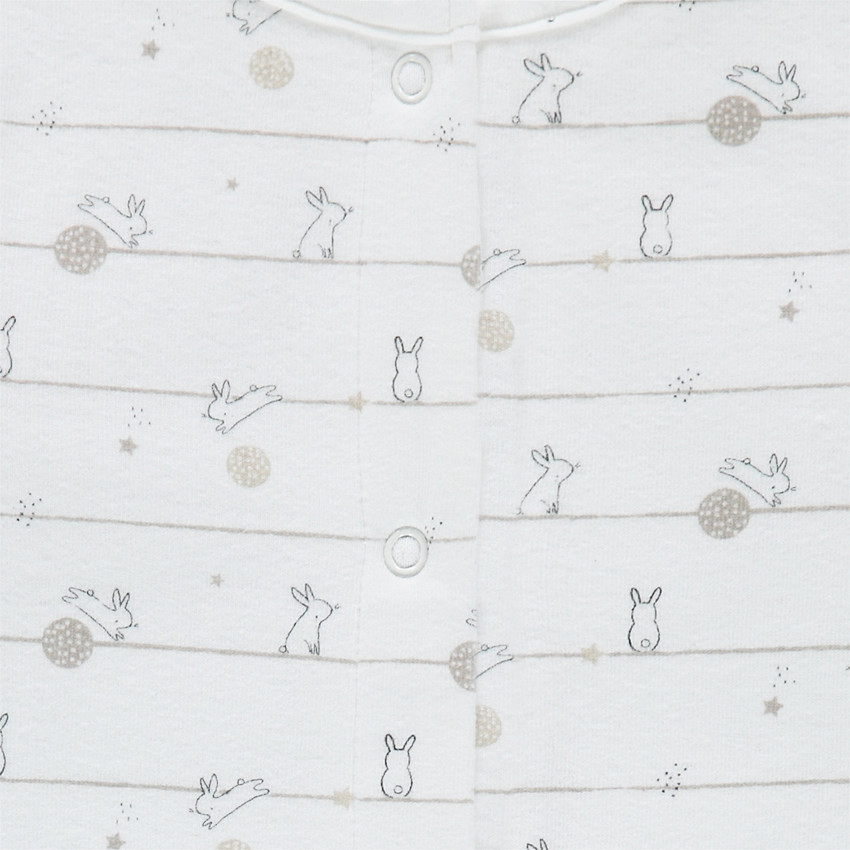 Dors-bien en jersey avec imprimé fantaisie all-over 