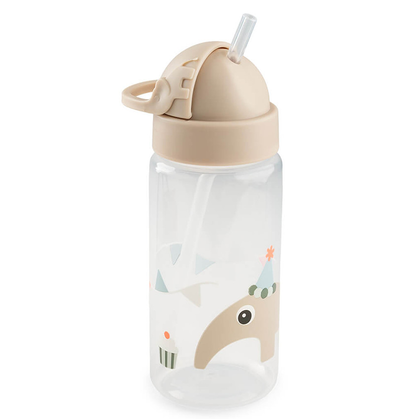 Bouteille avec paille Celebration Sable 350ml 