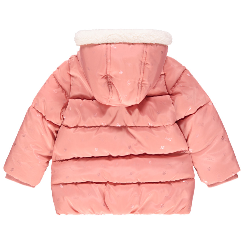 Doudoune doublée sherpa à imprimé en foil pour bébé fille 