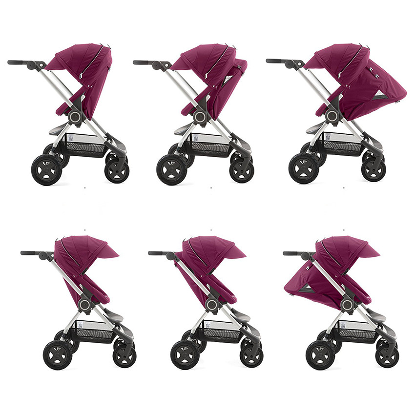 Poussette Scoot V2 - Prune 