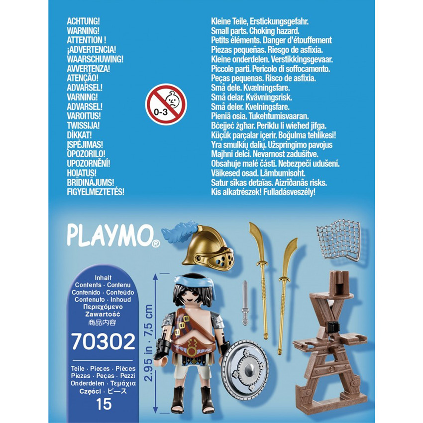 Jouet Gladiateur avec armes  