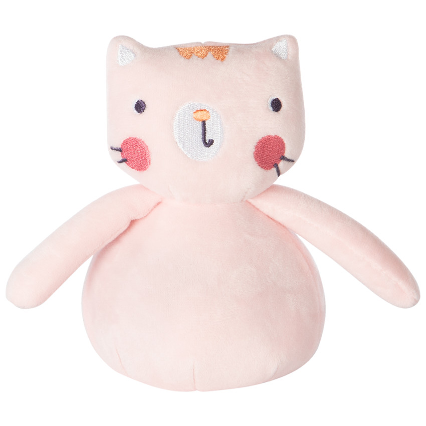Cale porte en velours forme chat  