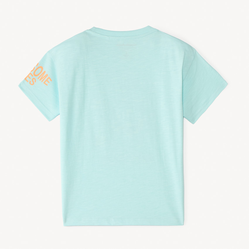 T-shirt manches courtes print Chase de la Pat'Patrouille pour garçon 
