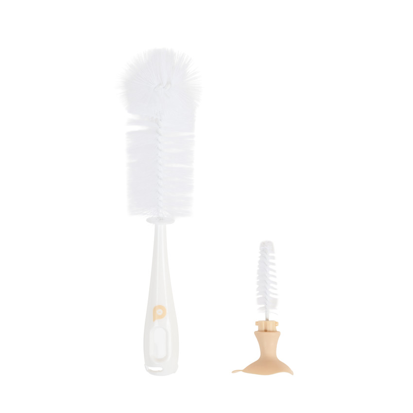 Goupillon 2-en-1 à ventouse Miamix - Beige 