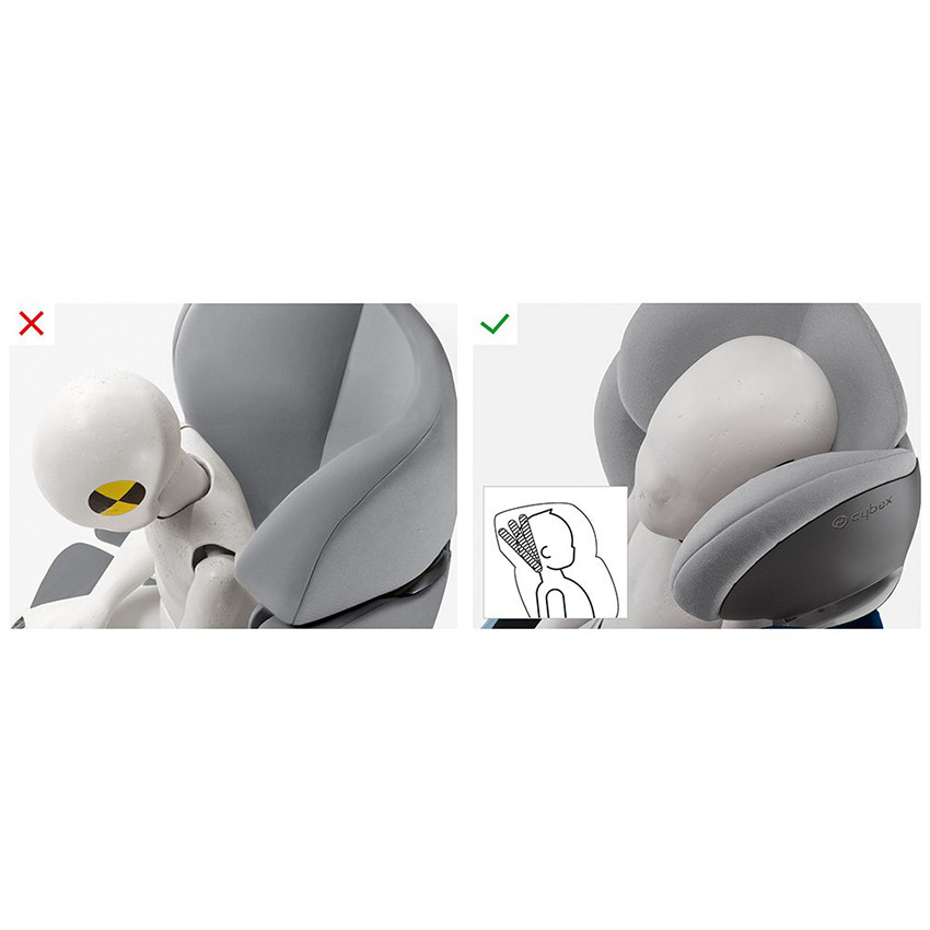 Siège-auto Pallas M-Fix groupe 1/2/3 - Graphite Black/Dark Grey 