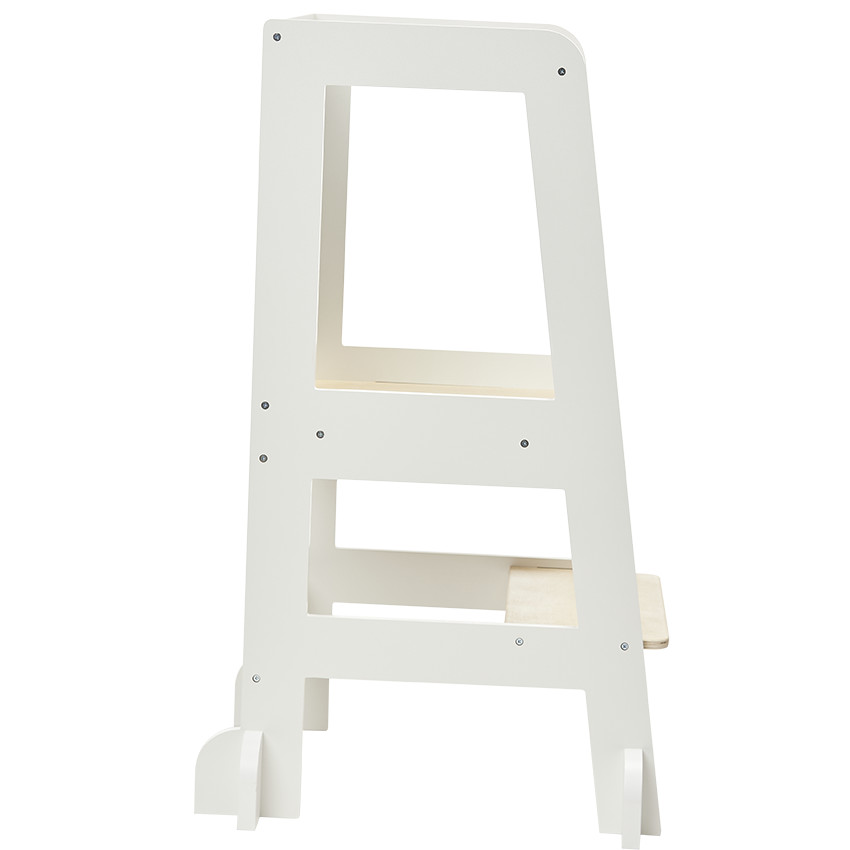 Tour d'apprentissage Premissori avec tableau noir en bois blanc - Blanc (Prémaman) - Image 2